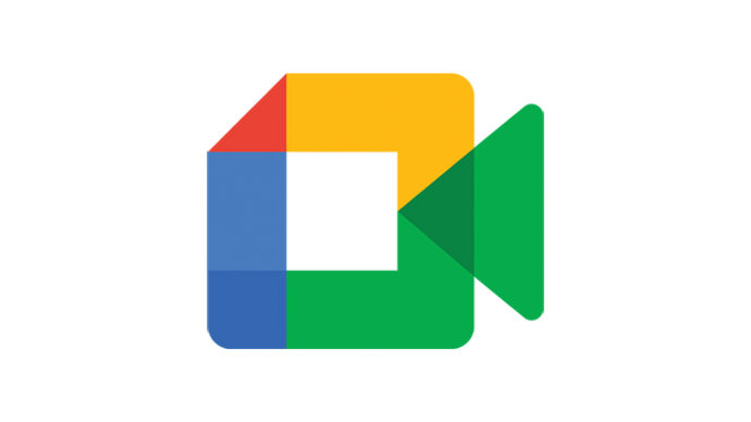 Google Meet logo depicting a video camera icon, symbolizing online communication.