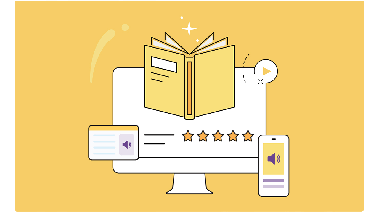 visual icons representing screen reader compatibility